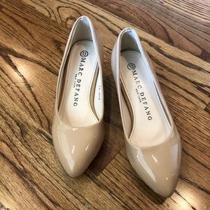 Marc Defang size 13 nude heels like new